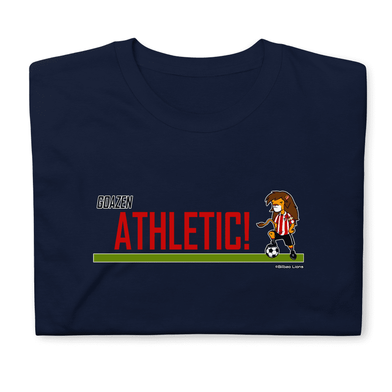 Camiseta Athletic Bilbao Leones goazen Athletic Blanco