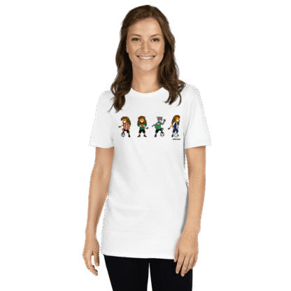 Camiseta blanca Equipaciones Históricas con diseño león Athletic